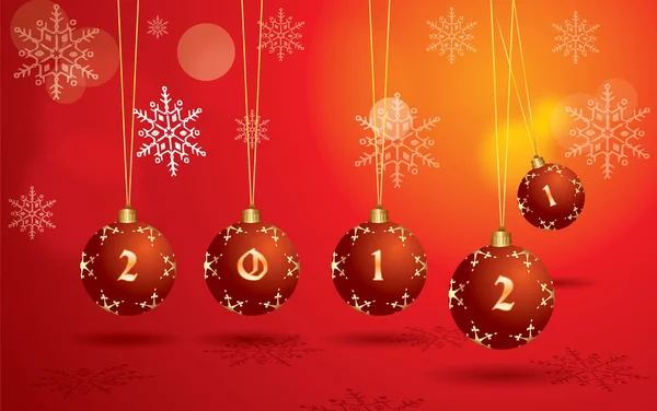 Christmas 2012 Ball — Stock Photo, Image