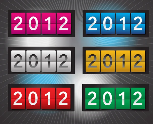 Dragon year 2012 — Stock Vector