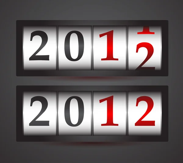 Dragon year 2012 — Stock Vector