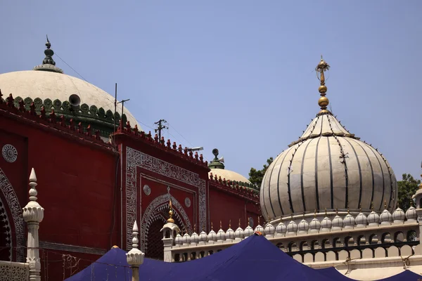 Kompleks Meczet Nizamuddin grób nowe delhi Indie — Zdjęcie stockowe
