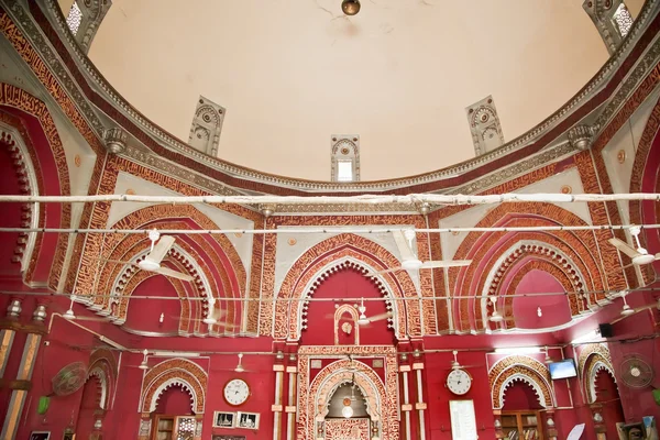 Mosquée Jama't Khana Complexe Nizamuddin Intérieur New Delhi Inde — Photo