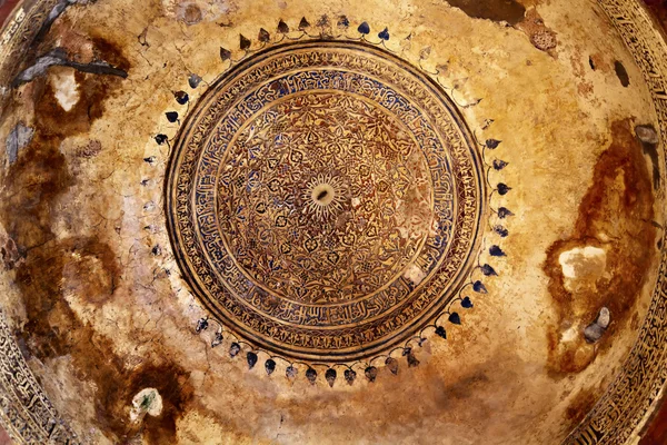 Decorations Dome Inside Sheesh Shish Gumbad Tomb Lodi Gardens Ne — Stock Photo, Image
