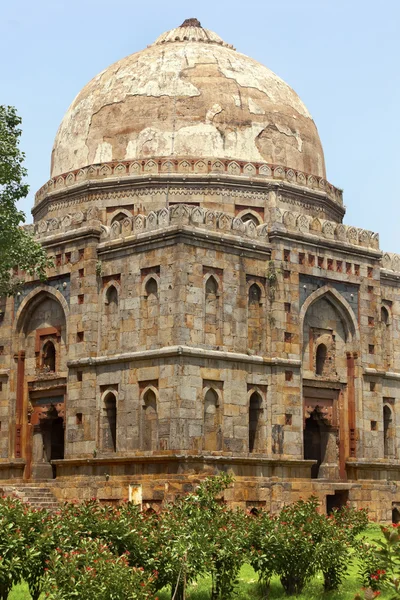Tumba de Bara Gumbad Lodi Gardens Nueva Delhi India — Foto de Stock