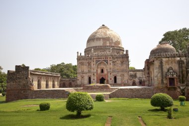 Bara Gumbad Tomb Lodi Gardens New Delhi India clipart