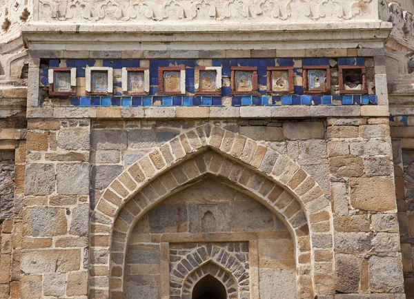 Islamitische decoraties sheesh shish gumbad graf lodi tuinen nieuwe de — Stockfoto