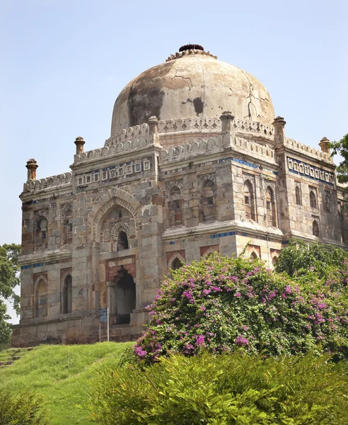 Sheesh šíš gumbad hrobka lodi zahrady new delhi Indie — Stock fotografie