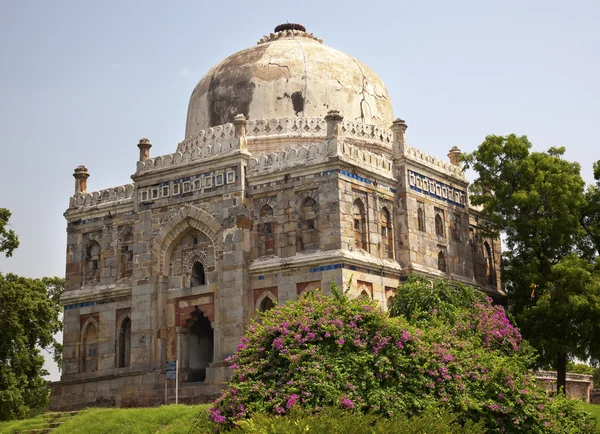 Sheesh Shish Gumbad Tomba Lodi Giardini Nuova Delhi India — Foto Stock