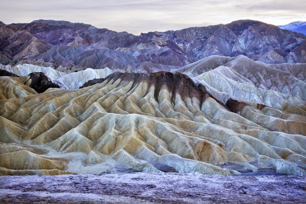 Zabruski Point Death Valley National Park California — Stock Photo, Image