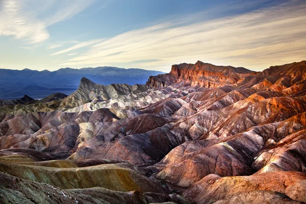 Zabruski punto manly beacon death valley national park californi — Foto Stock