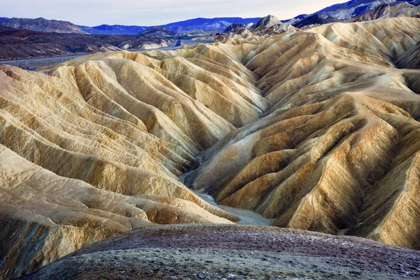 Zabruski punkt death valley national park Kalifornii — Zdjęcie stockowe