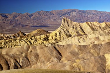 Zabruski Point Manly Beacon Death Valley National Park Californi clipart