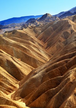 Zabruski Point Death Valley National Park California clipart