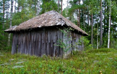 Peat shed clipart