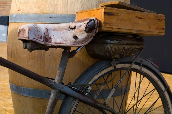 Παλιά μοτοποδήλατο — Φωτογραφία Αρχείου