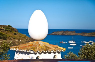 Salvador Dali House , Cadaques, Spain clipart