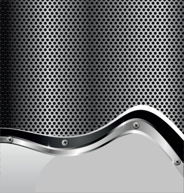 Perforated metal background clipart