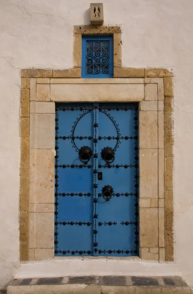 Typical oriental door portal — Stock Photo, Image