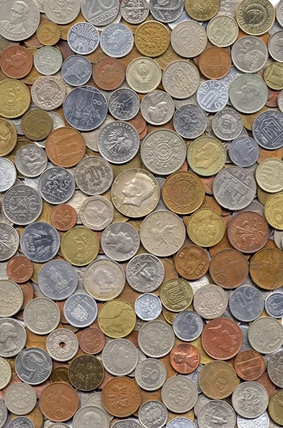 Big collection of various coins