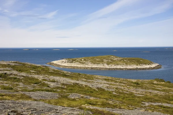 Bir fiyort, Norveçli yatay — Stok fotoğraf