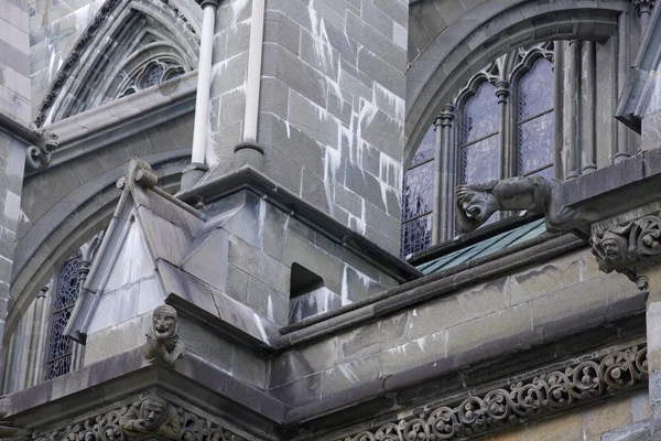 Gárgola en la Catedral de Nidaros en Trondheim, Noruega —  Fotos de Stock