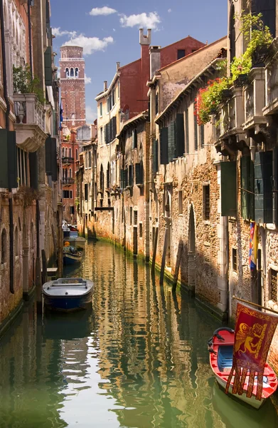Grachten in Venetië — Stockfoto