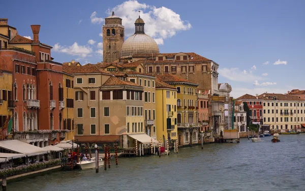 Вид на Венецию с Большого канала — стоковое фото