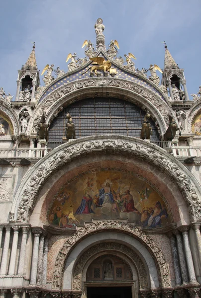Cathedral on Saint Marcus Place in Venice — Stock Photo, Image