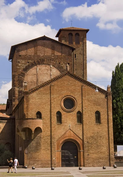 Medieval church in Bologna — Stock Photo, Image