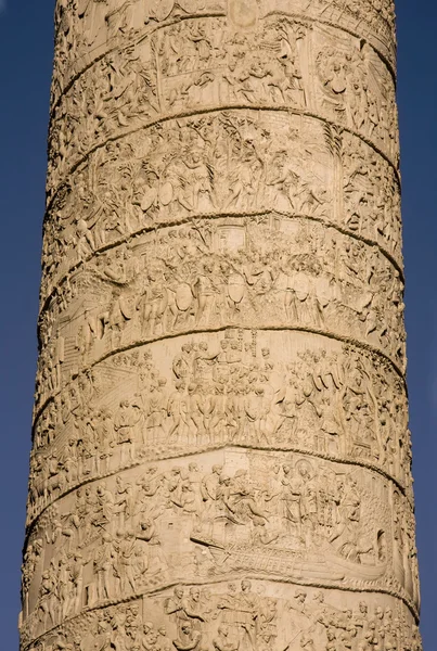 stock image Trajan column located in Trajan Forum in Rome