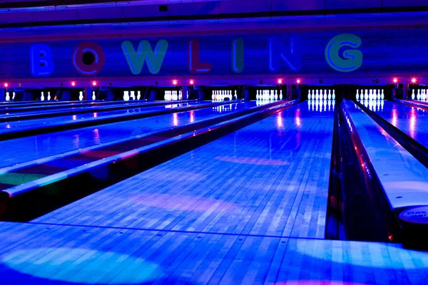 Bowling-központ — Stock Fotó