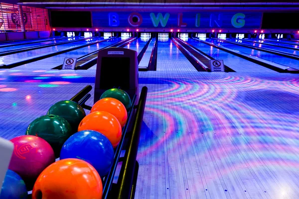 Bowling center — Stock Photo, Image