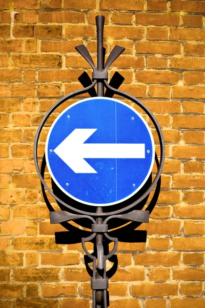 One way sign — Stock Photo, Image