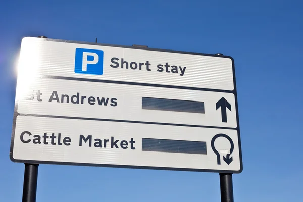 Car park signs — Stock Photo, Image