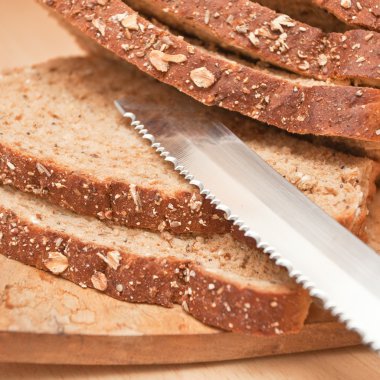 Brown bread clipart