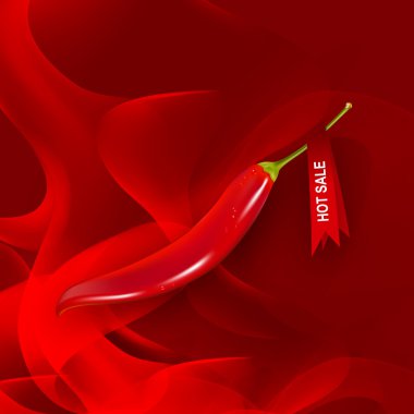 Hot sale chili abstract clipart