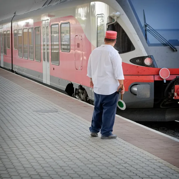 stock image Railwayman