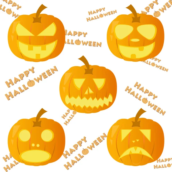 Halloween pumpkin — Stock Vector