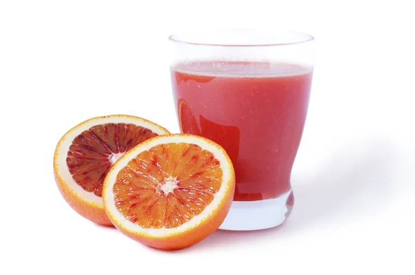 Succo di arancia rossa — Foto Stock
