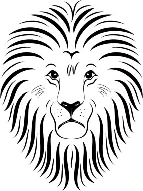 Lion Face 01 clipart