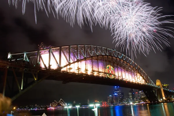 Sydney Harbour Bridge Nouvel An — Photo