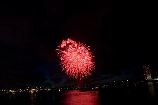 Sydney Harbour NYE Fuochi d'artificio — Foto Stock