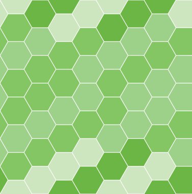 Seamless vector tile with hexagons clipart