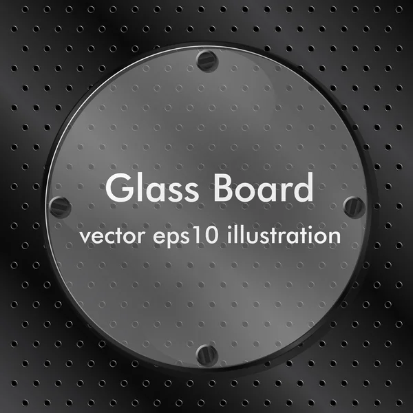 Tablero de vidrio — Archivo Imágenes Vectoriales