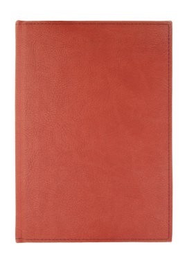 kahverengi deri notebook