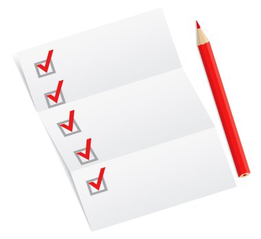 Checklist clipart