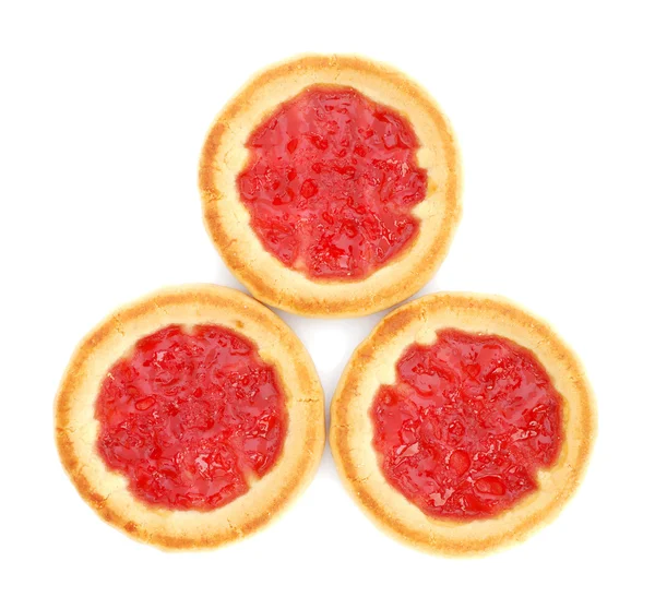 Cookies with jam — Stock Photo, Image