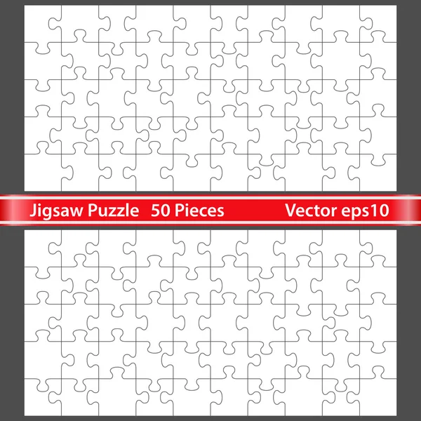 Puzzle vectoriel — Image vectorielle