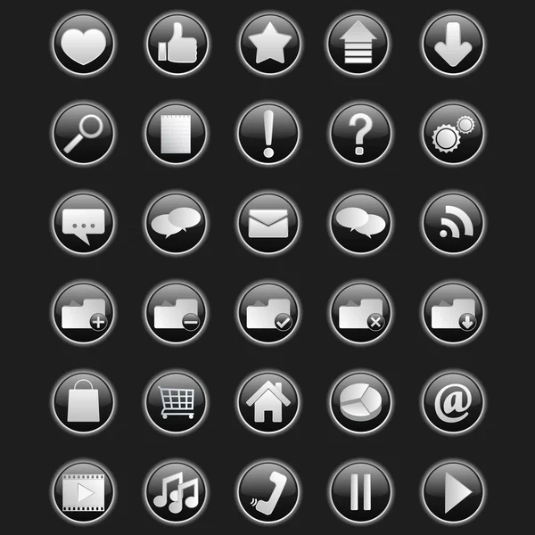 stock vector Web Icons