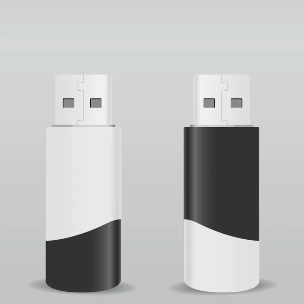USB Flash Drive — Stock Vector