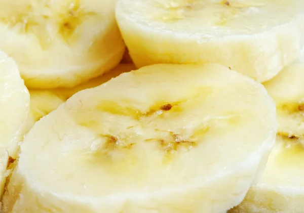 Banana slices — Stock Photo, Image